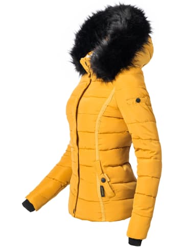 Navahoo Winterjacke Miamor in Gelb