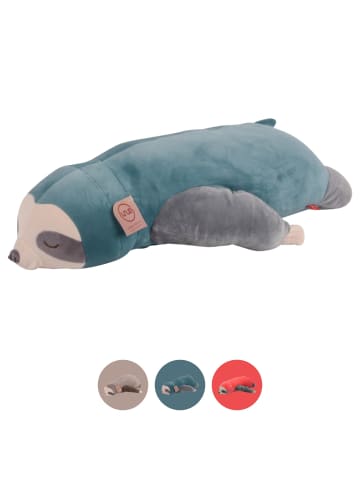 UNUS Faultier Kissen in Türkis