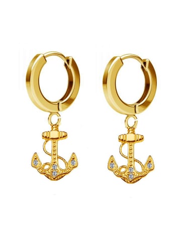 schmuck23 Gold-Creolen 0,3 cm x 1,2 cm