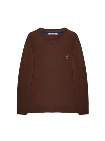 Polo Club Pullover in Braun