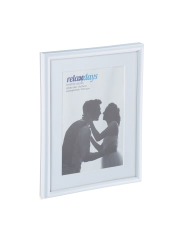 relaxdays 24 x Bilderrahmen in Weiß - 15 x 20 cm