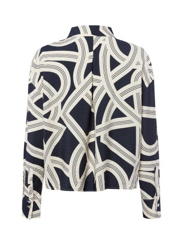 OPUS Bluse Famena lane in ecru marine