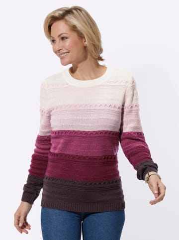 WITT WEIDEN Langarm-Pullover in erika-gemustert