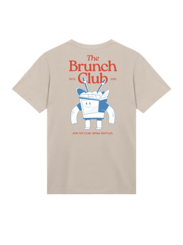 F4NT4STIC T-Shirt The Brunch Club in sand