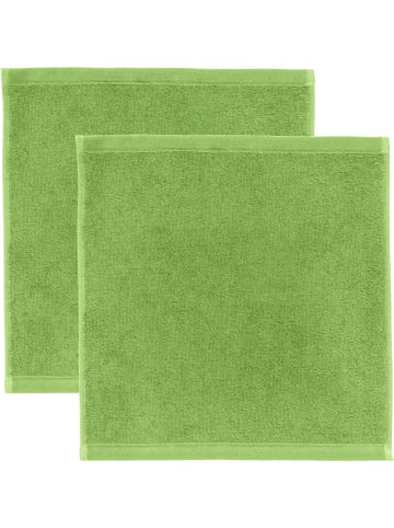 Erwin Müller Frottier Seiftuch 2er-Pack Heidenheim in apfelgrün