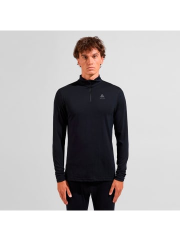 Odlo Longsleeve "Merino 2" in Schwarz