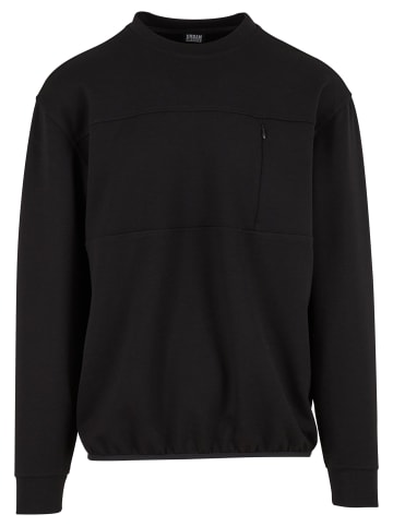 Urban Classics Urban Classics Scuba Zip Pocket Crew in black