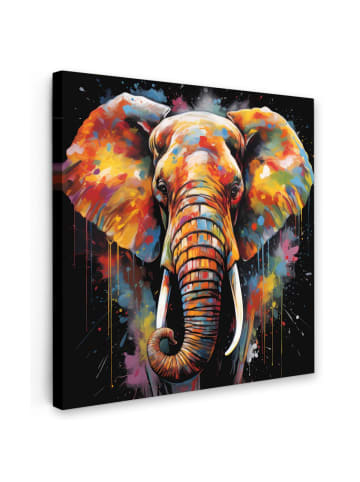 MuchoWow Leinwand bilder Elefant (BxH)