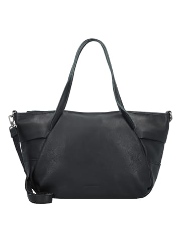 FREDs BRUDER Leia Shopper Tasche Leder 40 cm in black