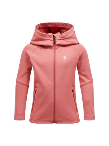 Peak Performance Funktionsjacke Jr Rider Zip  Hood in PINK