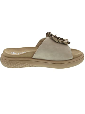 rieker Pantoletten in taupe