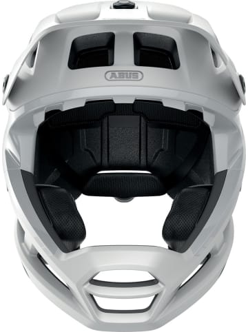 ABUS Mountainbike Helm AirDrop MIPS in polar white