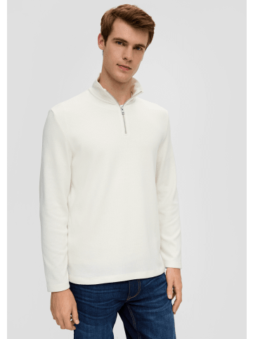 s.Oliver T-Shirt langarm in Creme