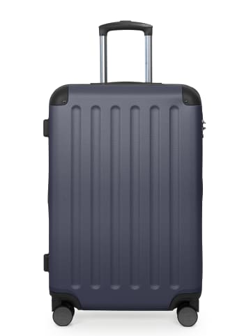 Hauptstadtkoffer Spree - Kofferset 3tlg Hartschalenkoffer Reisekoffer Erweiterung in Dunkelblau