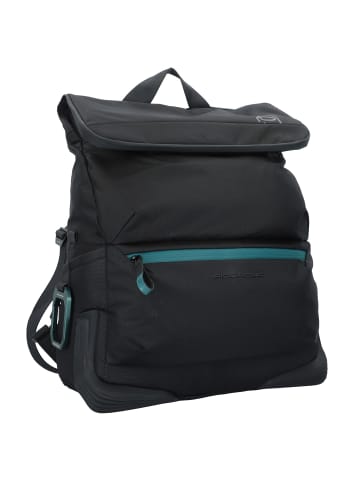 Piquadro Corner Rucksack 44 cm Laptopfach in black