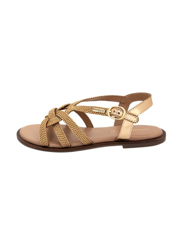 Les Tropéziennes par M Belarbi Ledersandalen Les Gigi Gold