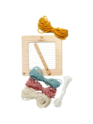 Micki Webrahmen Quadratisch in braun