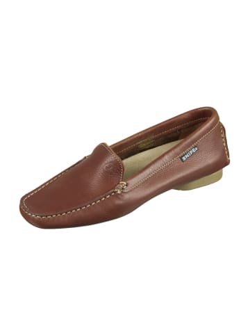 Snipe Mokassin Slipper in Braun