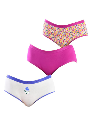 DIM 3er-Set: Pantys in Multicolored