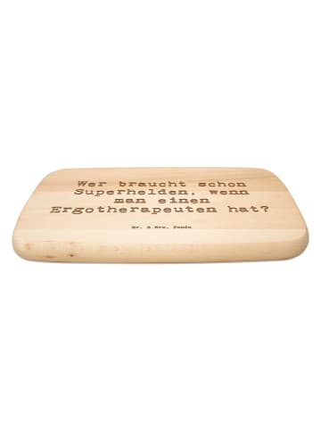Mr. & Mrs. Panda holz küchenbrett Spruch Ergotherapeut Held mit ... in Transparent
