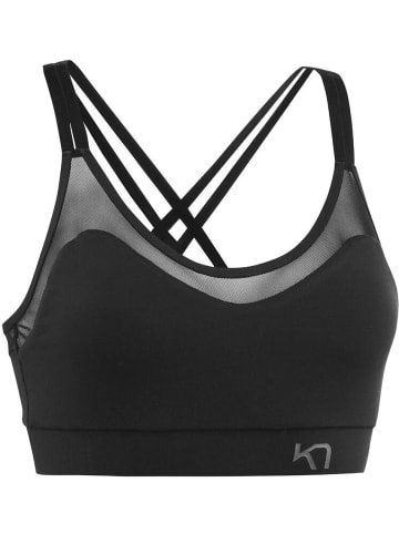 KARI TRAA Sport-BH in Schwarz