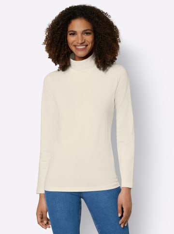 WITT WEIDEN Rollkragen-Shirt in champagner