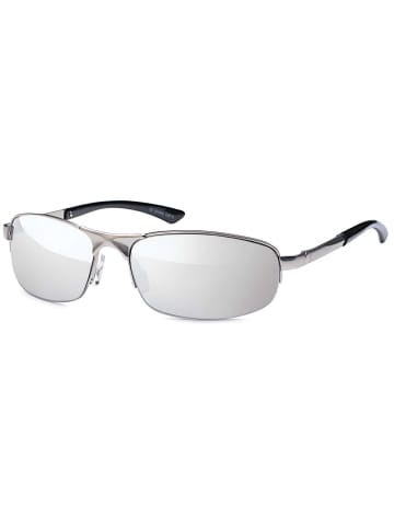 BEZLIT Herren Sonnenbrille in Silber/Verspiegelt