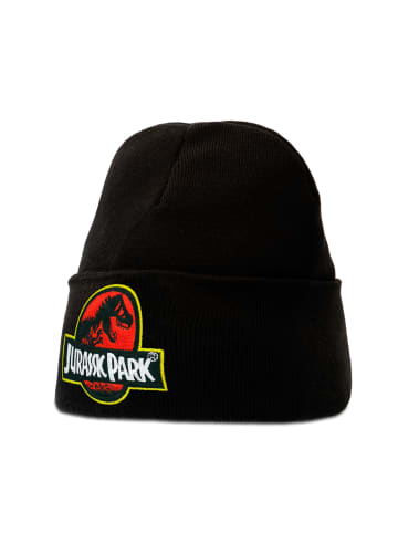 Logoshirt Mütze Jurassic Park in schwarz