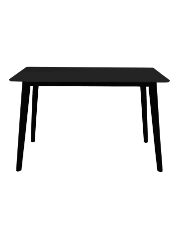 ebuy24 Esstisch Vojens Schwarz 70 x 120 cm