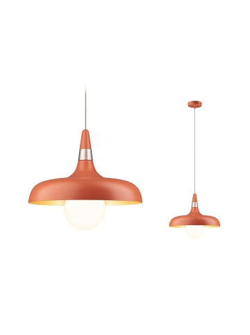 paulmann Pendelleuchte Juna E27 max. 20W Peach dimmbar Metall