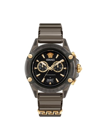 Versace Analoguhr für Erwachsene in grau