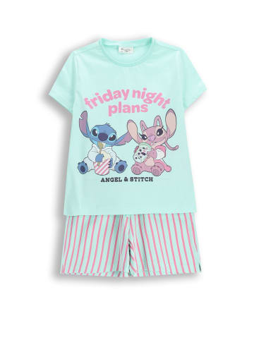 Coccodrillo Mädchenpyjama in bunt