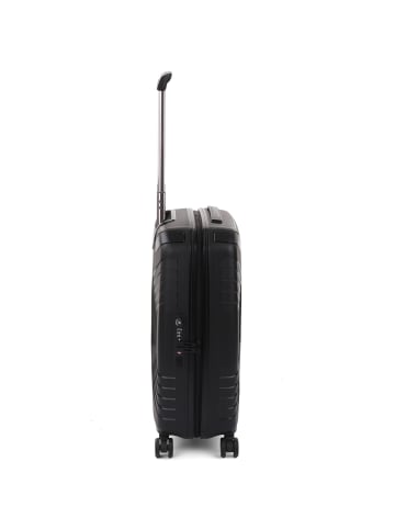 Roncato Ypsilon 4.0 4 Rollen Kabinentrolley 55 cm mit Dehnfalte nero