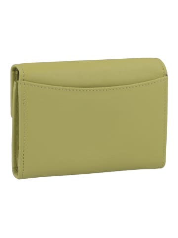 Braun Büffel Joy Geldbörse RFID Schutz Leder 10.5 cm lemongrass