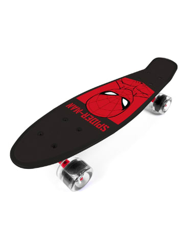 Spiderman Pennyboard Robustes Polypropylen und Polyurethanräder in Rot