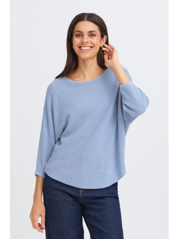 Fransa Halblange Ärmel FRSINJA Loose fit in Della Robbia Blue