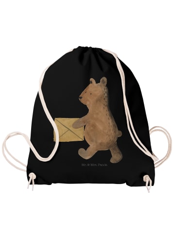 Mr. & Mrs. Panda gymnastiktasche Bär Zuhause ohne Spruch in Schwarz