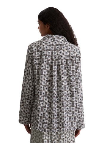 Marc O'Polo Bluse relaxed in multi/muted blue