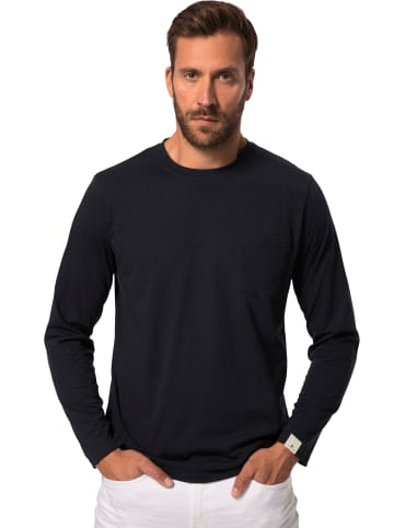 JP1880 Kurzarm T-Shirt in navy blau