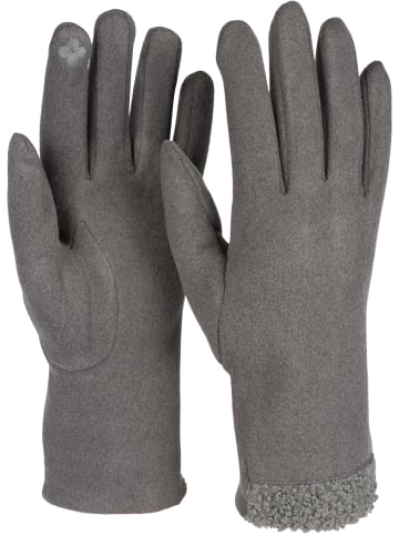 styleBREAKER Touchscreen Handschuhe in Dunkelgrau