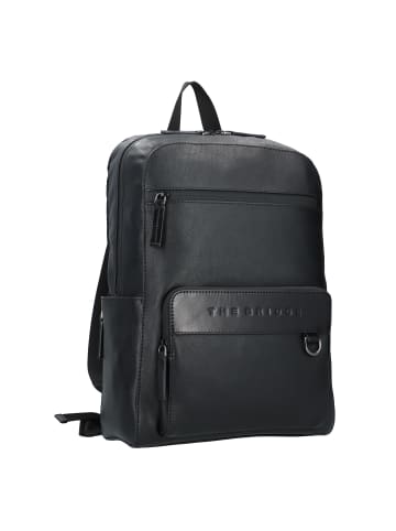 The Bridge Damiano Rucksack Leder 39 cm Laptopfach in nero