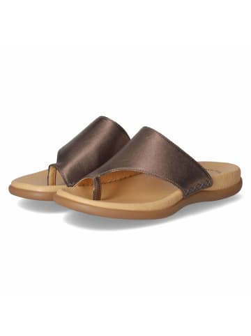 Gabor Pantolette in silber