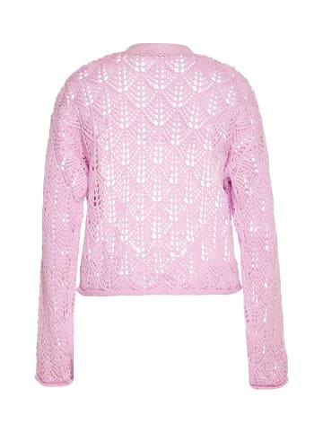Swirly Damen Cardigan in Pink