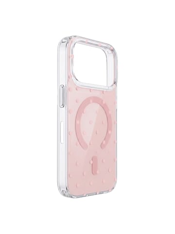 COFI 1453 TFO Bubble Dots Mag Kompatibel mit  iPhone 18 Pro / 17 Pro Rosa in Rosa