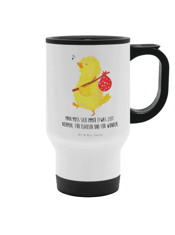 Mr. & Mrs. Panda Thermobecher To Go Küken Wander mit Spruch in Weiß