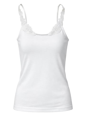 Haasis Bodywear 2er-Set: Spaghettitop in weiß