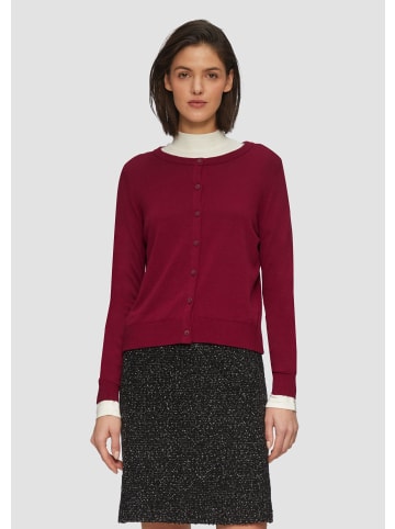 s.Oliver Strickjacke langarm in Rot