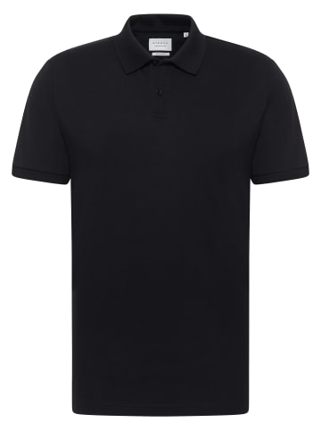 Eterna Poloshirt MODERN FIT in schwarz