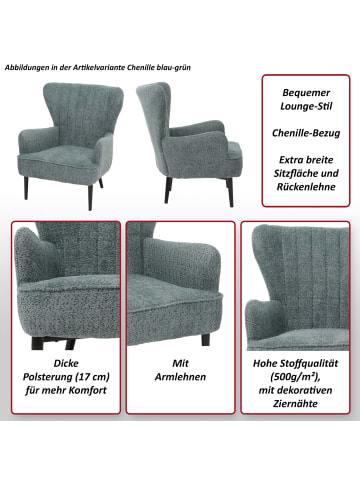 MCW Lounge-Sessel K37, Grün-braun