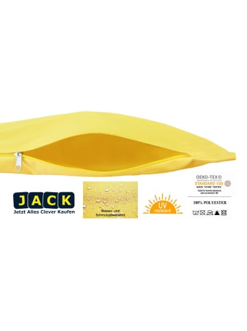 JACK 2er Set Outdoor Kissenhülle 30x50cm in Gelb